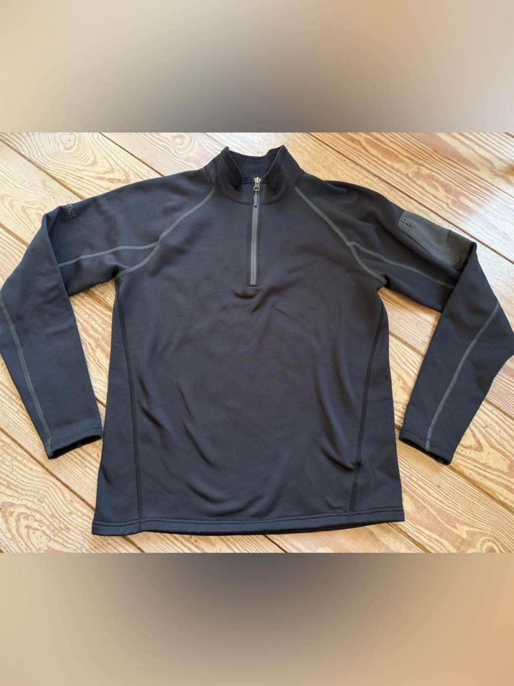 Marmot fleece lined pull over size m